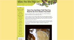 Desktop Screenshot of gluten-free-diet-help.com